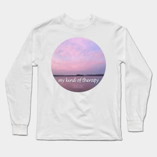 My Kind Of Therapy 09 ROUND Long Sleeve T-Shirt